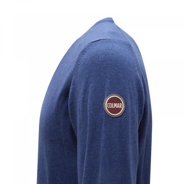 8052AV MAGLIONE UOMO COLMAR MAN SWEATER BLUE