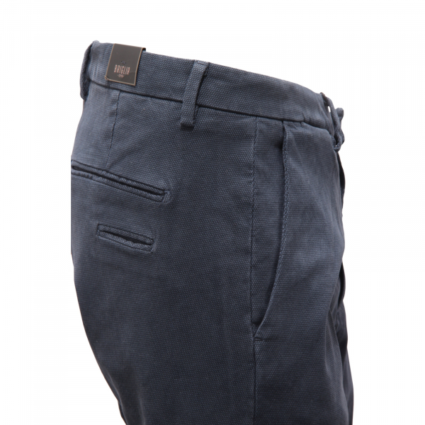 8102AR pantalone uomo BRIGLIA SLIM man trousers blue