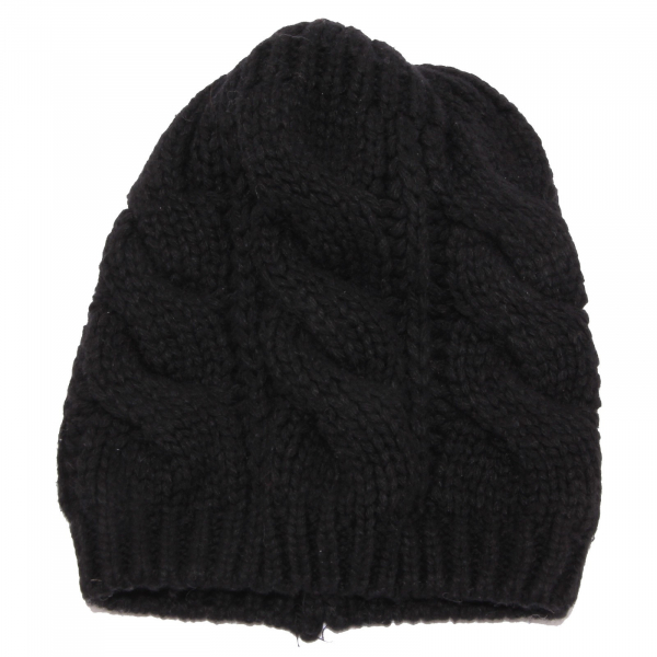 8135W cappello donna MARTISSIMA BY MARTA MARZOTTO black wool blend hat woman