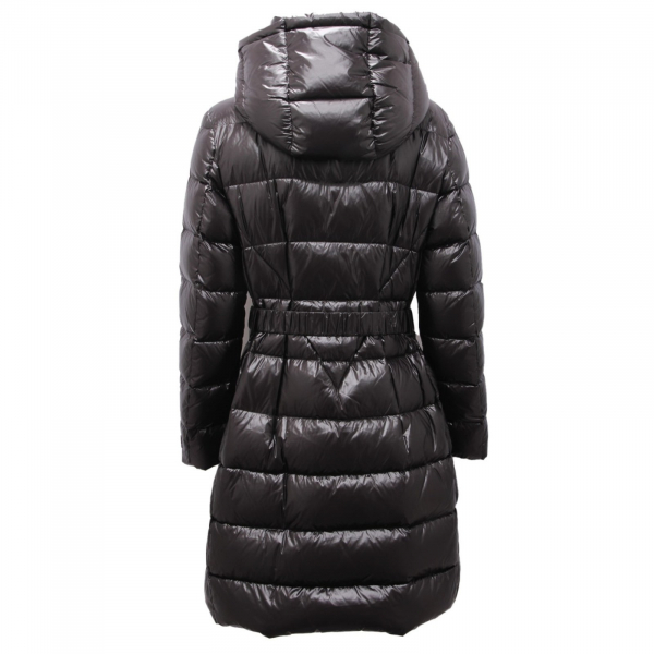 8144AI piumino donna ADD CIRE' woman down padded jacket shiny black