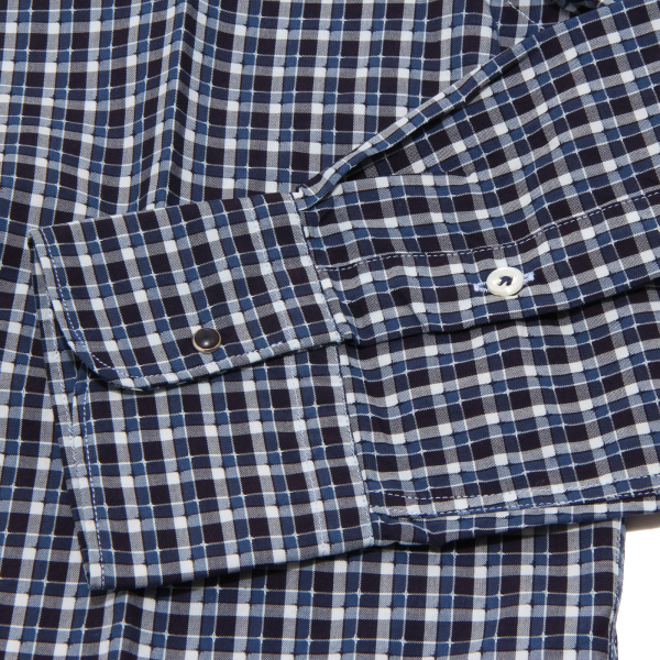 8177P camicia quadretti manica lunga AGLINI camicie uomo shirt men