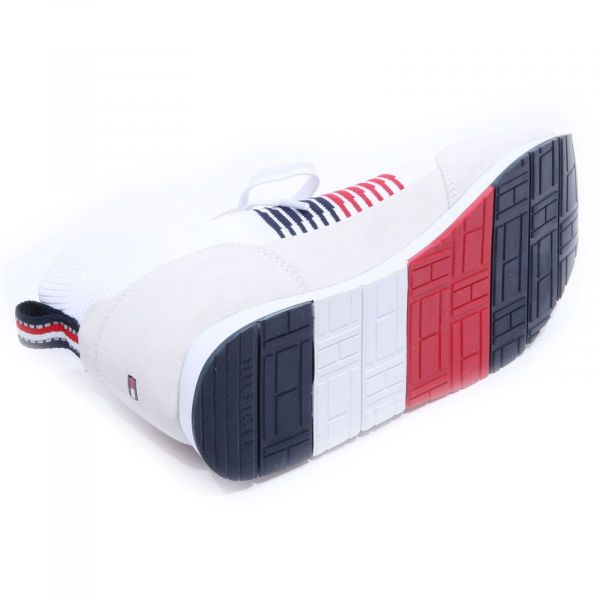 sneakers uomo TOMMY HILFIGER tissue knit sock runner shoes men