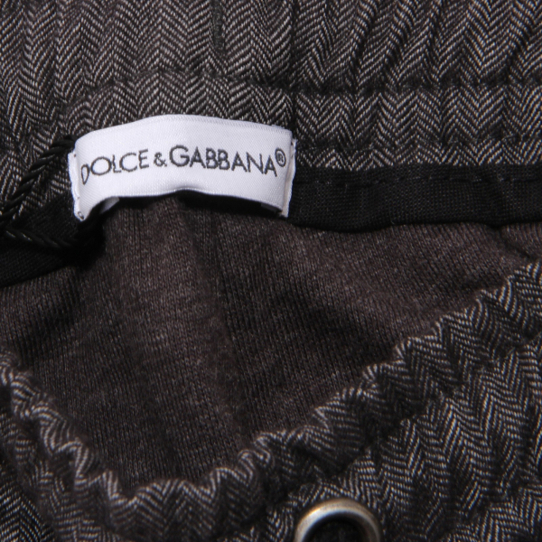 8229U pantalone bimbo DOLCE & GABBANA JUNIOR grigio pant kid boy