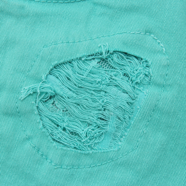 8270AD bermuda bimba GIRL TWIN-SET green water cotton shorts kid