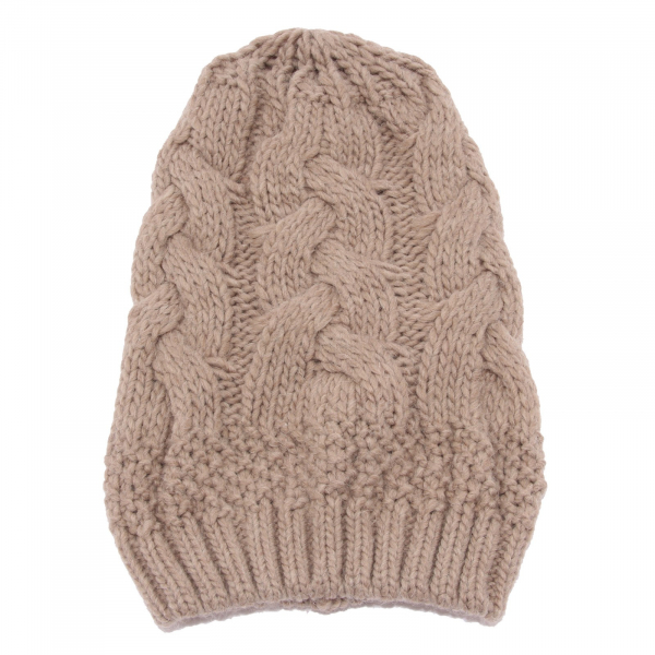 8276W cappello donna NO BRAND beige wool blend hat woman