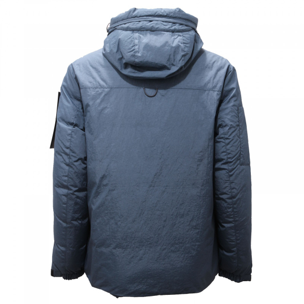 8279AE giubbotto uomo OUTHERE WAVE DYE light blue down padded jacket man