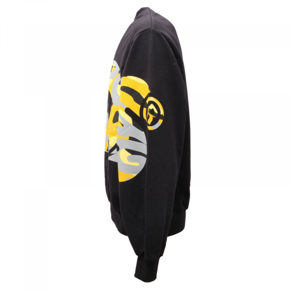 8286AL felpa uomo GCDS man sweatshirt black 