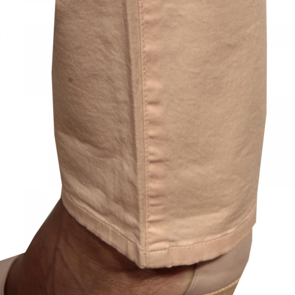83024 pantaloni  salmone chiaro lunghi FENDI 5 TASCHE jeans donna trousers women