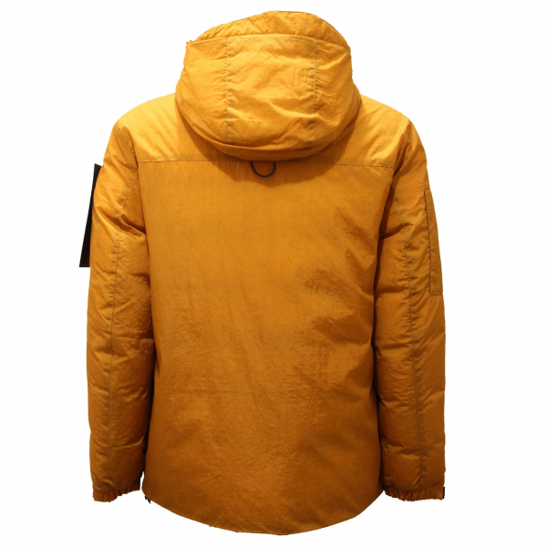 8309AE giubbotto uomo OUTHERE mustard yellow down padded jacket man