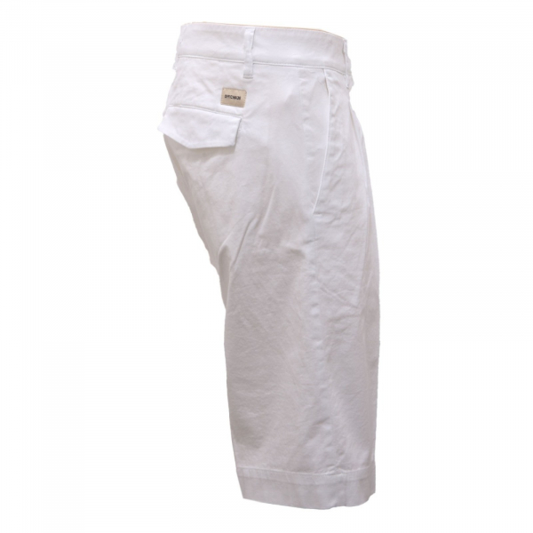8353AI bermuda uomo OFFICINA36 GUIDO men cotton shorts white