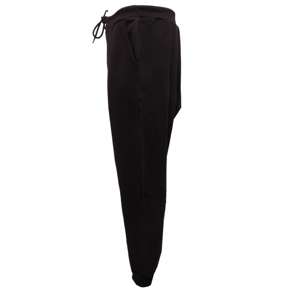 8355R pantalone tuta uomo MINIMAL PROJECT cavallo basso nero pant trousers men