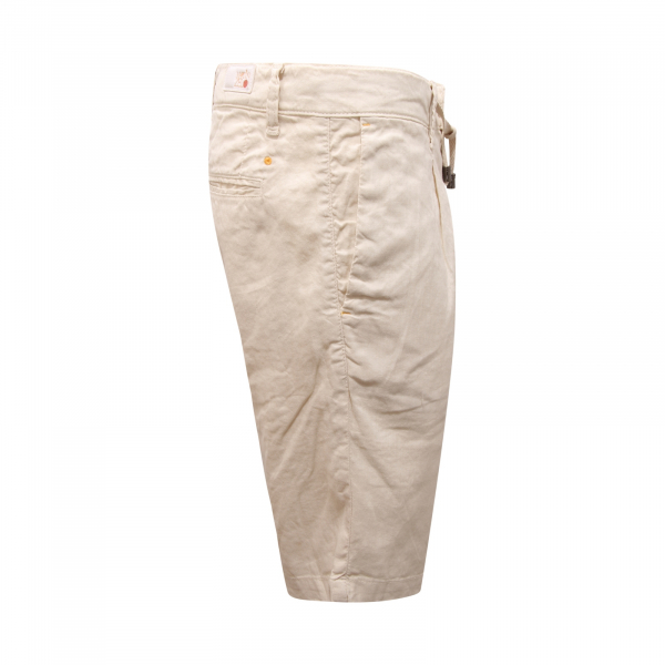 8359AU BERMUDA UOMO MARTIN ZELO MAN LINEN SHORTS