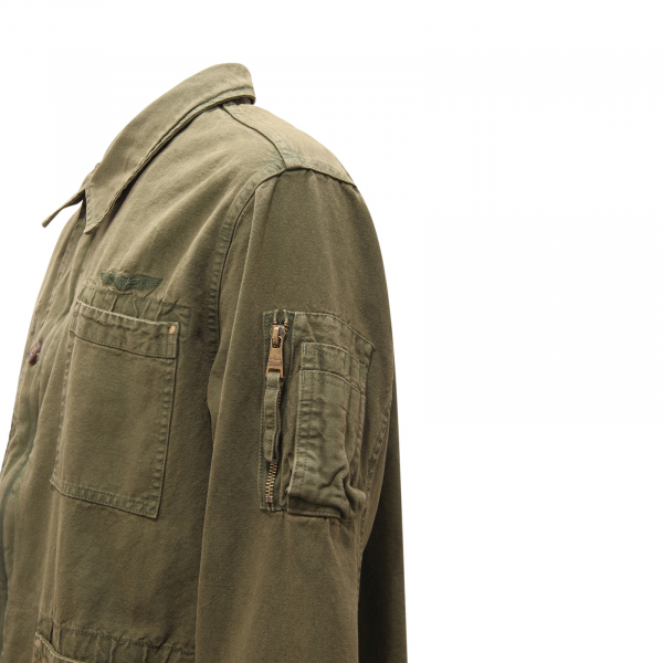 8369AZ GIACCA UOMO BOMBERS ORIGINAL DAVIS VINTAGE EFFECT MAN FIELD JACKET