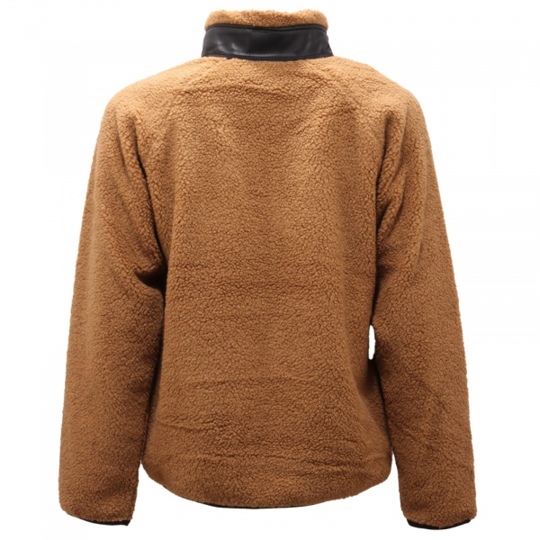8382AI giubbotto orsetto uomo SUN 68 man teddy jacket cameo color/black