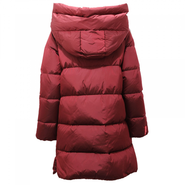 8413AE giubbotto donna FREEDOMDAY burgundy down padded jacket woman