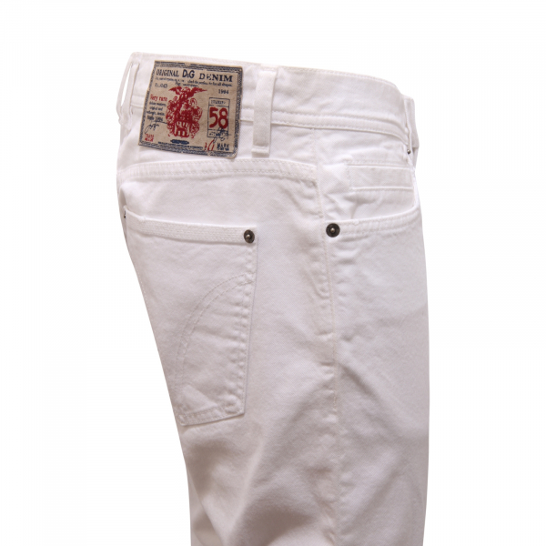 8417AZ JEANS UOMO D&G DOLCE E GABBANA VERY TIGHT FIT MAN TROUSERS