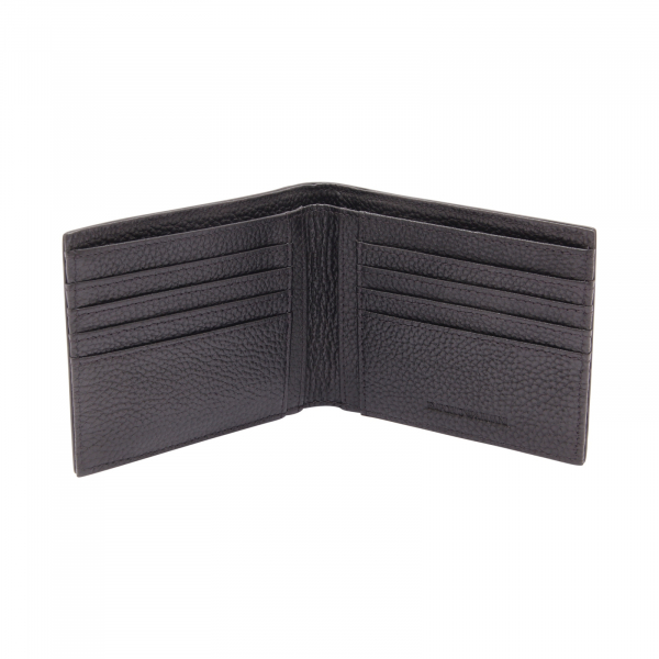 8429AP portafoglio uomo EMPORIO ARMANI man leather wallet black