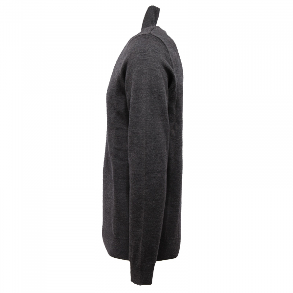 8438K maglione lupetto uomo PAOLO PECORA grey wool/cotton sweater man