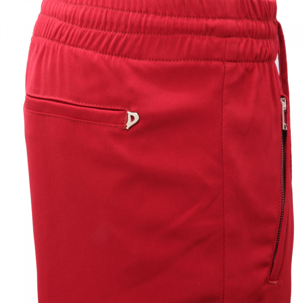 8444AF pantalone donna DONDUP dark red trouser woman