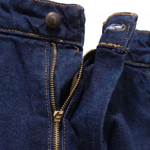 8445R pantalone uomo MINIMAL blu denim jeans trouser men