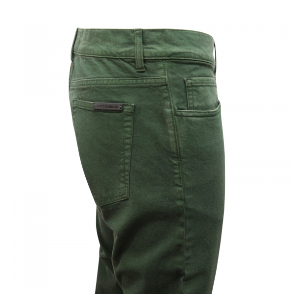 8446AZ JEANS UOMO DOLCE&GABBANA DENIM VINTAGE EFFECT TROUSERS