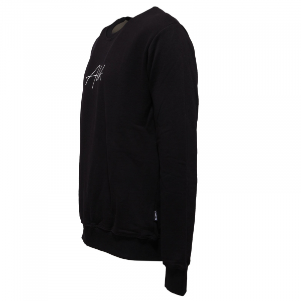 8459AB felpa uomo ALERICK black cotton sweatshirt men