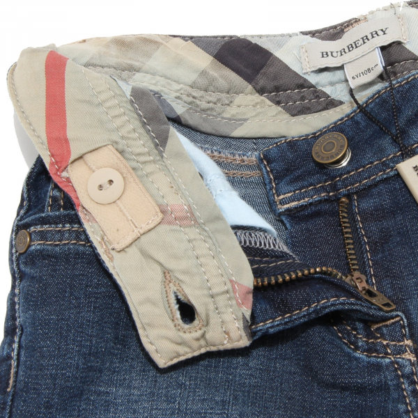 8461L jeans bimba BURBERRY pantaloni pants trousers kids