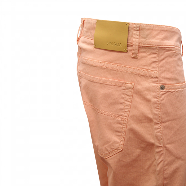 8465AZ PANTALONE 5 TASCHE UOMO SIVIGLIA MAN VINTAGE EFFECT TROUSERS
