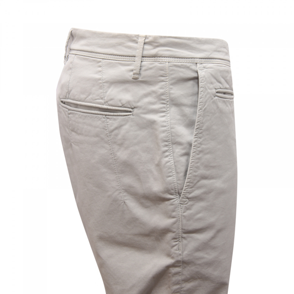 8480AZ PANTALONE UOMO WHITE SAND SIVIGLIA MAN TROUSER