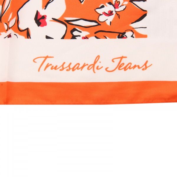 8482AQ foulard donna TRUSSARDI JEANS woman scarf