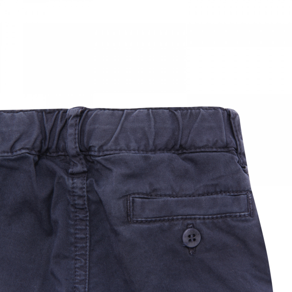 8483AP pantalone bimbo IL GUFO boy kids trousers blue