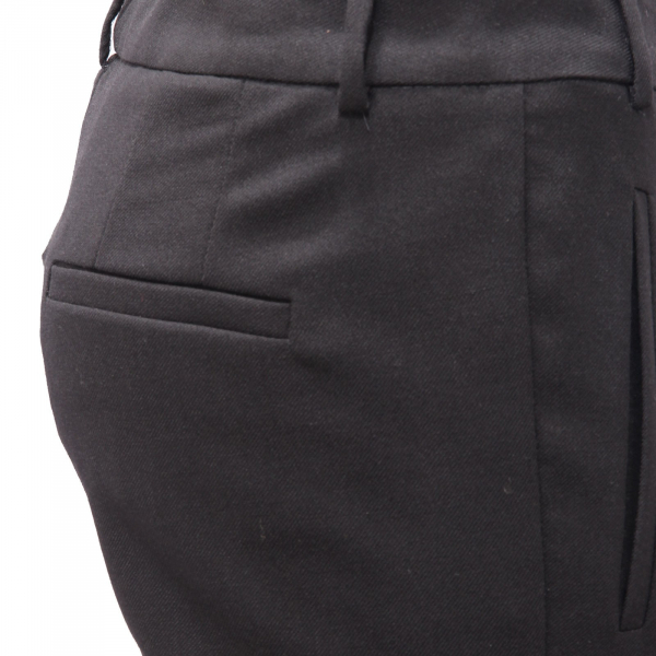 8498AF pantalone donna MARELLA black wool blend trouser woman