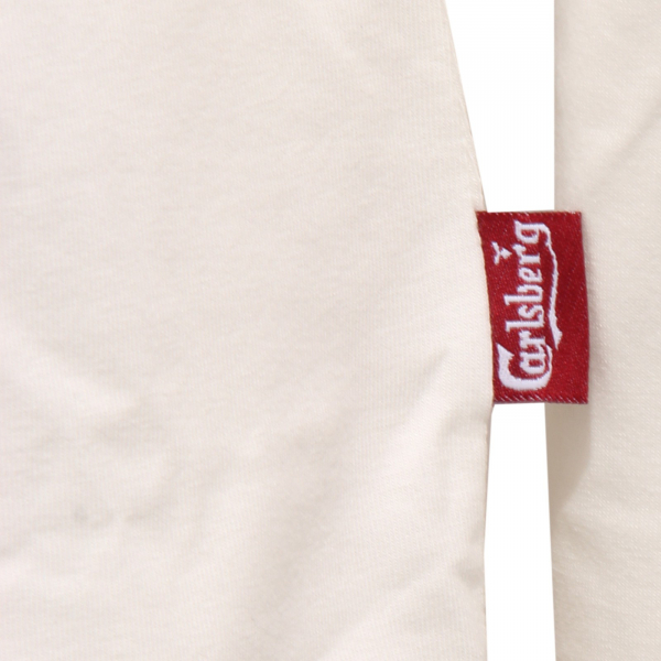 8513K maglia uomo CARLSBERG off white cotton t-shirt man