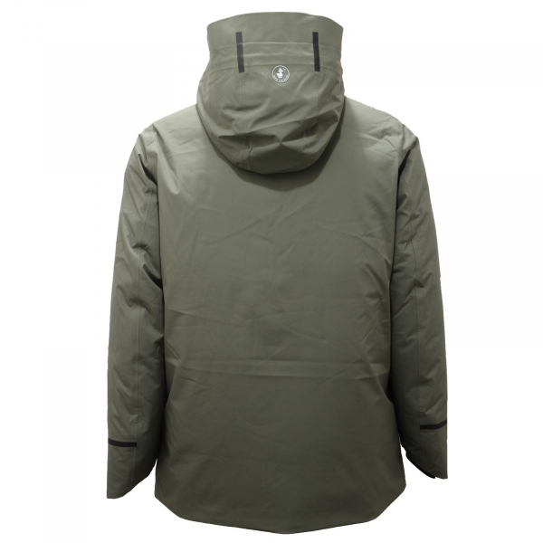 8528AE giubbotto uomo SAVE THE DUCK green padded jacket man