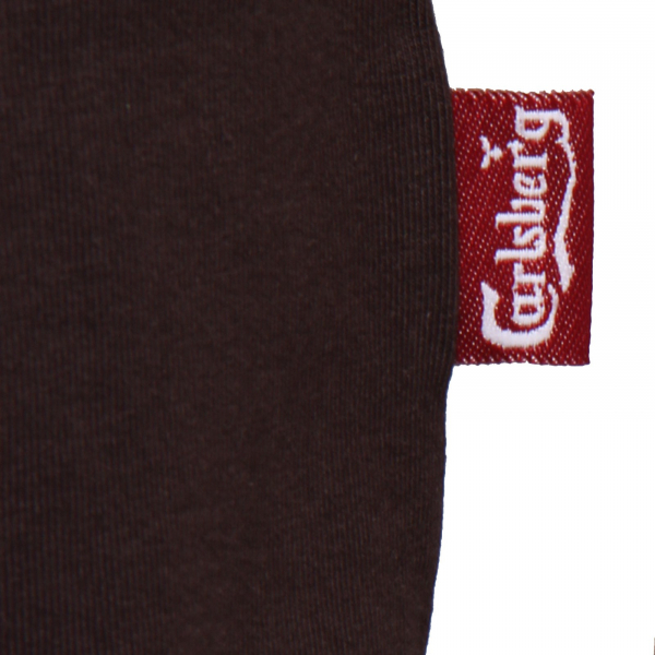 maglia uomo CARLSBERG SLIM FIT dark brown cotton t-shirt man