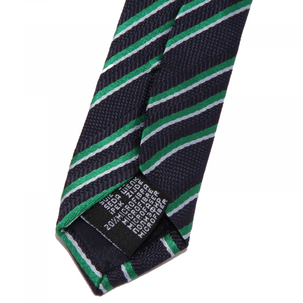 8539W cravatta uomo NO BRAND green tie men