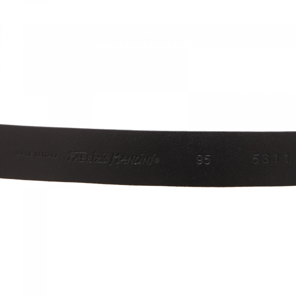 8542R cintura donna FABRIZIO MANCINI PURITY nero belt woman