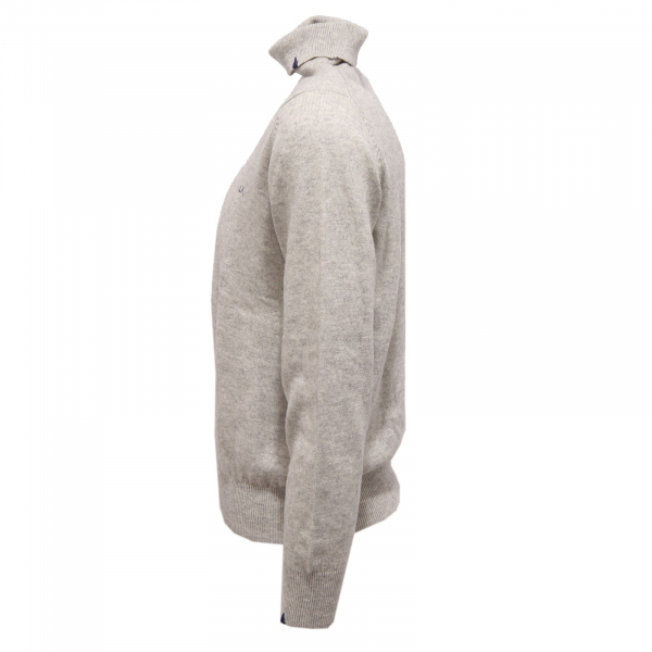 8557V maglione kids  slim dolcevita SUN 68  bimbo  grey turtleneck sweater boy