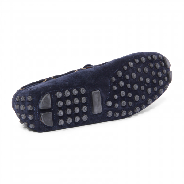 8601AR mocassino uomo SEBOY'S man suede loafer blue