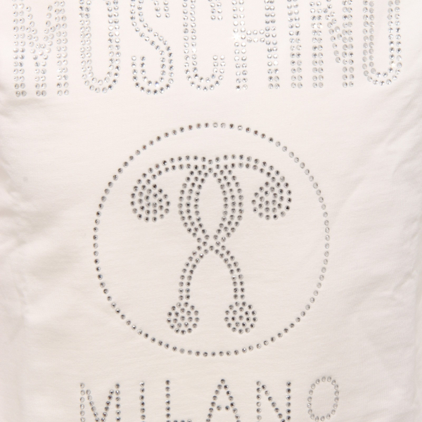 felpa bimba GIRL white MOSCHINO KID/TEEN sweatshirt