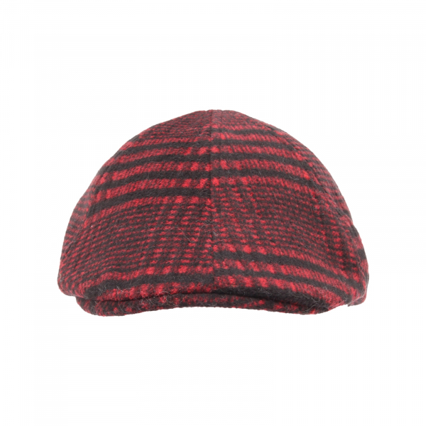 8606AQ berretto uomo TRUSSARDI JEANS man hat red/black