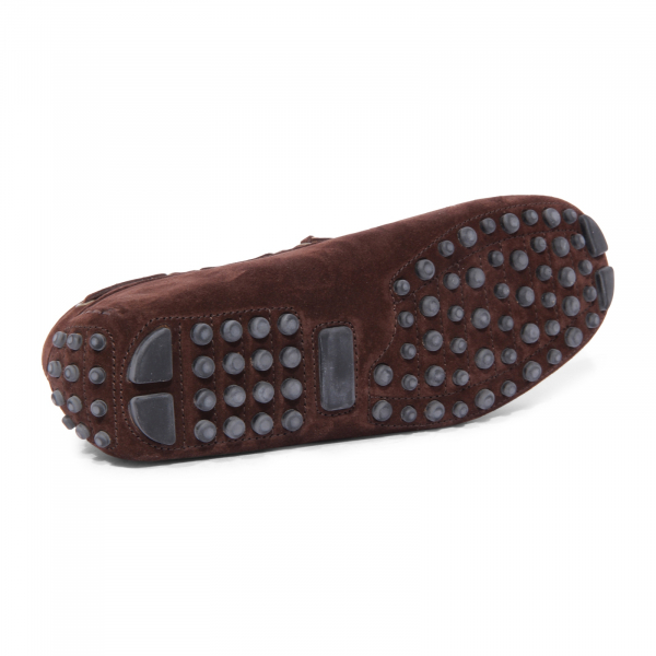 8606AR mocassino uomo SEBOY'S man suede loafer brown