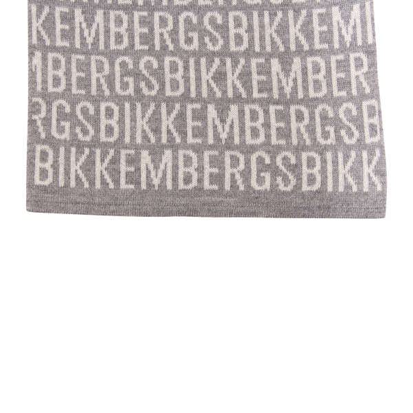 8624AQ  sciarpa uomo BIKKEMBERGS man wool blend scarf