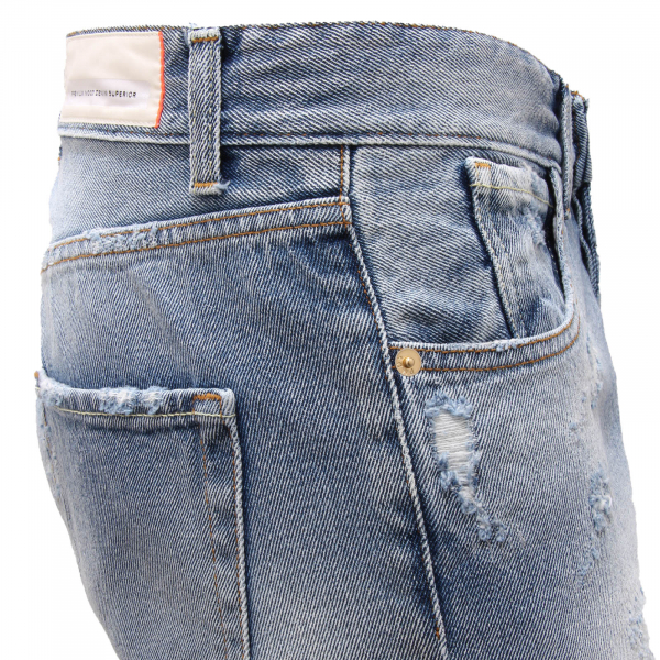 8641AN bermuda uomo PREMIUM MOOD DENIM SUPERIOR man denim shorts