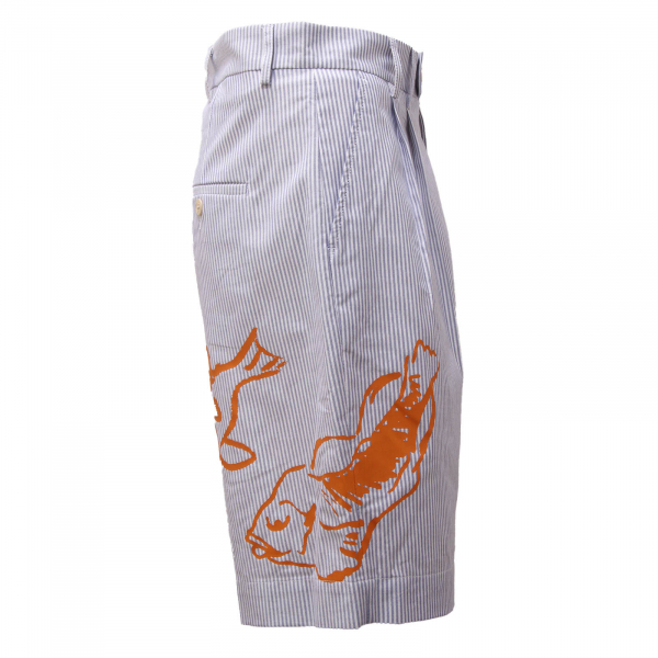 8648AN bermuda uomo GCDS man shorts light blue
