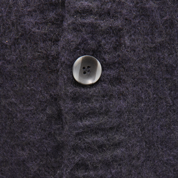 8665AV CARDIGAN UOMO FAMILY FIRST MILANO MAN WOOL BLEND SWEATER BLUE
