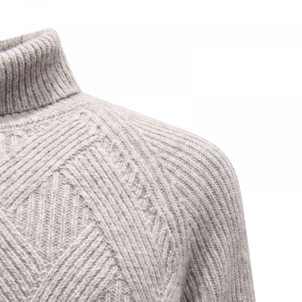 8679AV DOLCEVITA UOMO PESERICO MAN WOOL TURTLENECK SWEATER