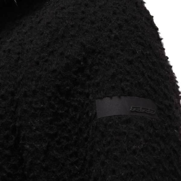 8692Y cappotto SLIM  SLIM  FIT  donna RRD CASENTINO wool black parka woman