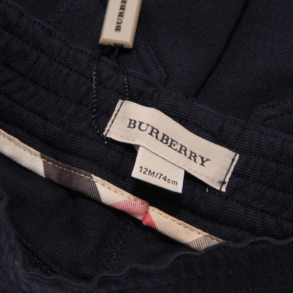 8701Q jeggings blu bimba  girls BURBERRY pantaloni  children pants trousers