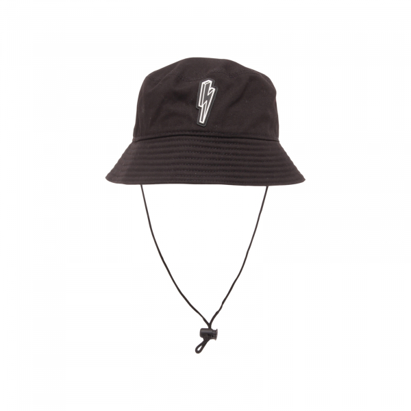 8708AQ cappello pescatore uomo NEIL BARRETT man cotton bucket hat black